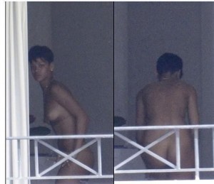 Rihanna-Naked-Nude-Balcony
