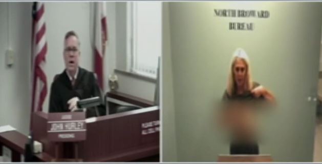 Florida Porn Star Kayla Kupcakes Flashes Judge In Courtroom