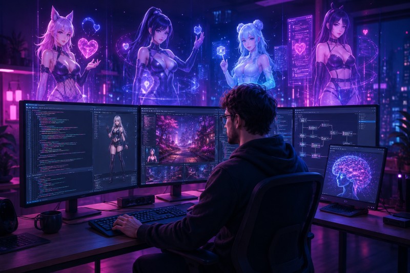 Adult Gaming Entertainment vs AI: Why Interactive Adult Games Are Winning
